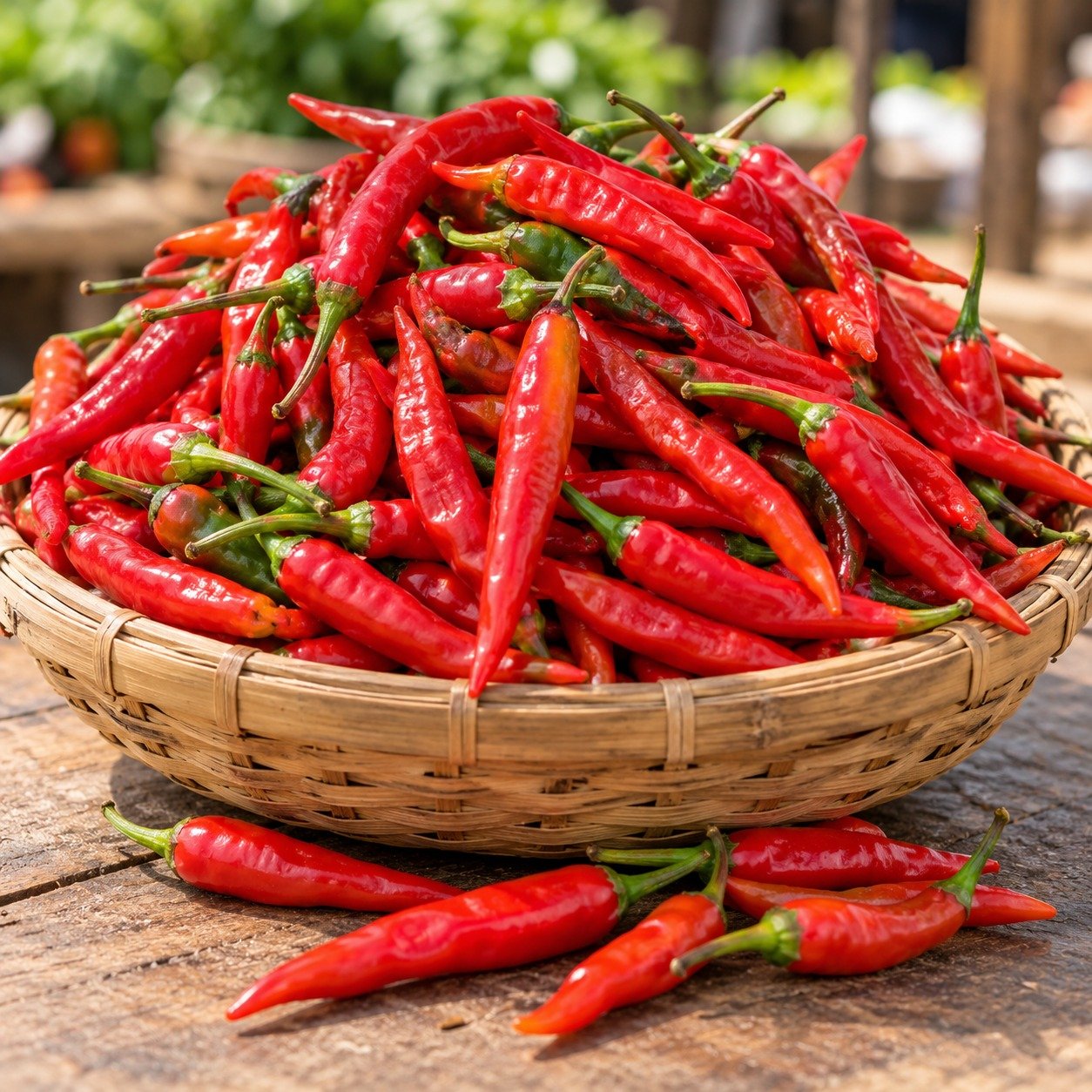Fresh chilli pepper