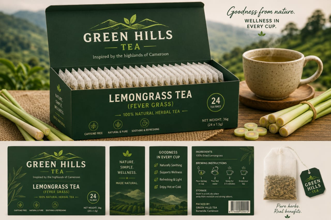 Green tea (fever grass tea)